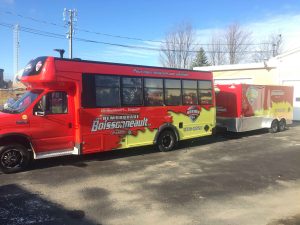 Remorquage Boissonneault - Autobus de transport d'urgence
